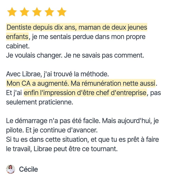 Témoignage de Cécile
